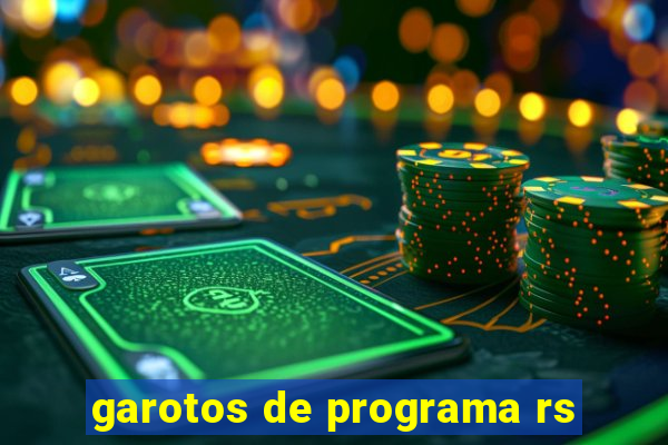 garotos de programa rs